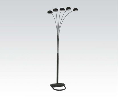 Picture of 5 Caps Style Floor Lamp/Chrome