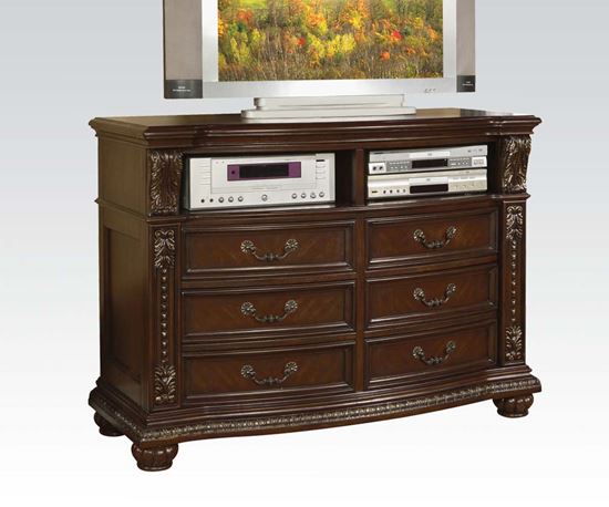 Picture of Anondale Traditional Cherry Finish TV Console Media Chest
