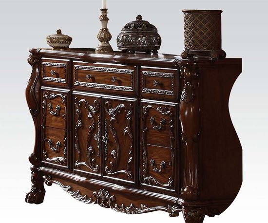 Picture of Dresden Traditional Cherry Finish Solid Wood Dresser 