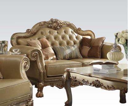 Picture of Dresden Gold Living Room Loveseat