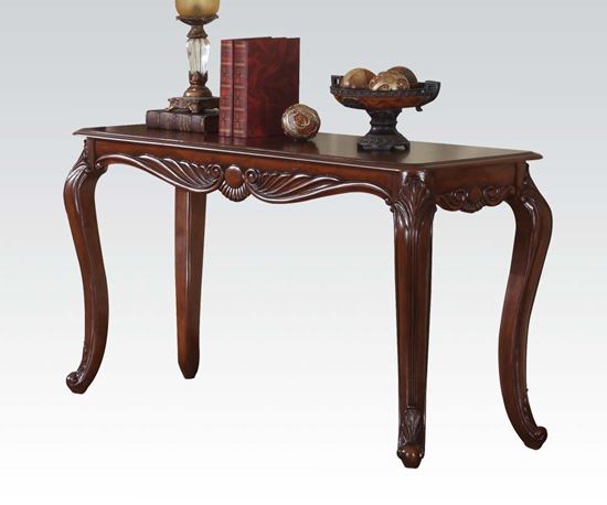 Picture of Traditional Cherry Finish Occasional Sofa Table