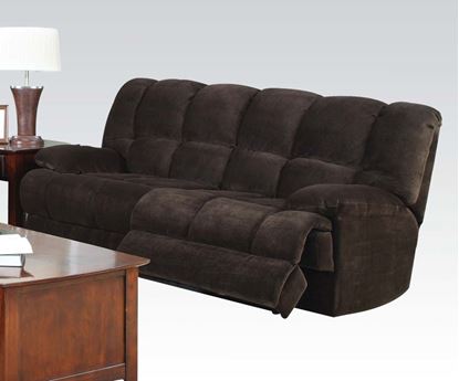 Picture of Ahearn Chocolate Champion Fabric Sofa 