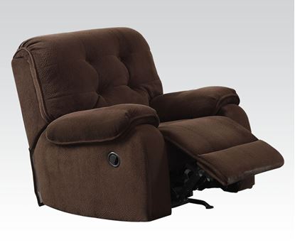 Picture of Nailah Motion Chair in Chocolate Fabric 