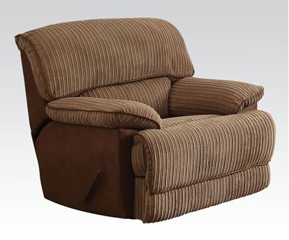 Picture of Malvern Light Brown Fabric Motion Chair 