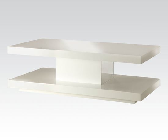 Picture of Imena White Finish Coffee Table