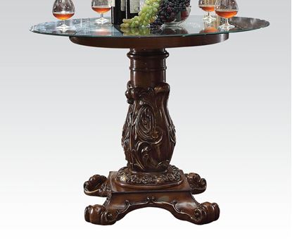 Picture of Vendome Cherry/Glass Traditional Counter Height Dining Table