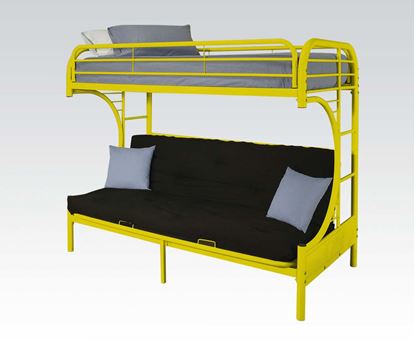 Picture of Yellow T/F Funton Metal Bunkbed (200Lbs)  No P2 Concer
