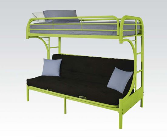 Picture of Green T/F Funton Metal Bunkbed (180Lbs) No P2 Concern