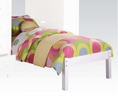 Picture of White Twin Bed   W/P2