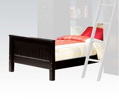 Picture of Black Twin Bed W/P2 (2 Ctn)