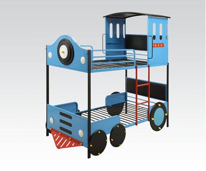 Picture of Blue Train Bunkbed