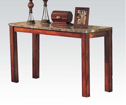 Picture of Bologna Brown Marble Top Sofa Table