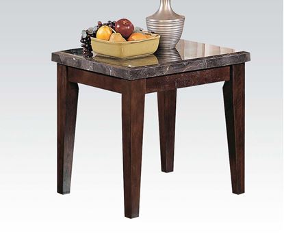 Picture of Danville End Table W/ Black Marble Top