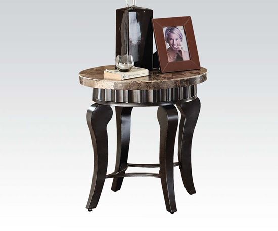 Picture of Galiana End Table with Brown Marble Top