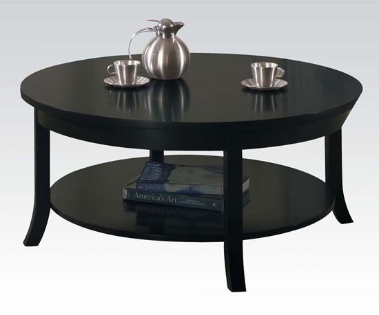 Picture of Gardena Black Finish Coffee Table 