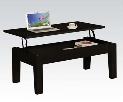 Picture of Black Lift Top Coffee Table  W/P2