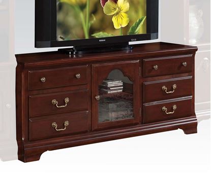 Picture of Hercules Cherry Finish TV Stand