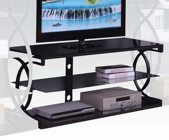 Picture of Milo Sandy Black Entertainment TV Stand