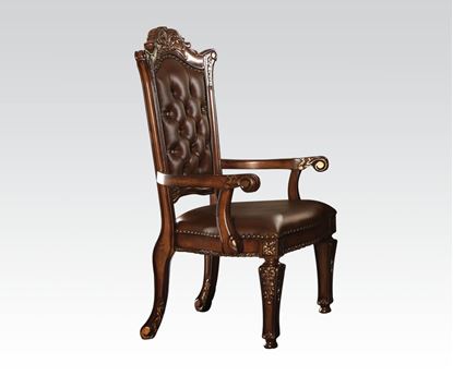 Picture of Traditional Vendome Cherry Finish Office Chair