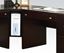 Picture of Cape Espresso Finished Computer Desk w/ Cabinet