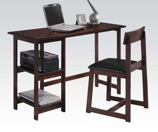 Picture of Espresso 2pc PK Desk & Chair