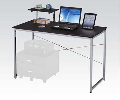 Picture of Ellis Black Finish Computer Desk
