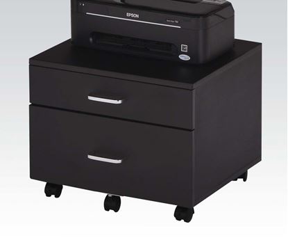 Picture of Ellis Black Finish File Cabinet w/2 Drawers