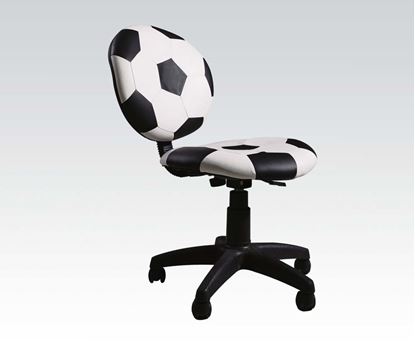 Picture of Maya Soccer Pattern Theme Air Lift Office Chair
