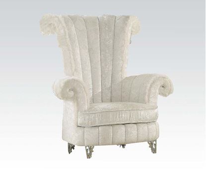 Picture of White Accent Chair
