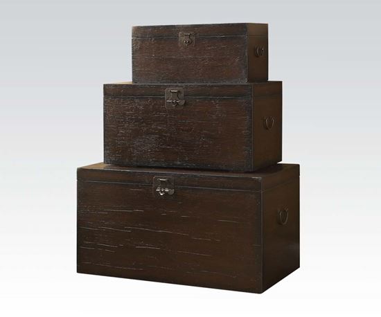Picture of 3Pc Pk Accent Storage Boxes W/P2