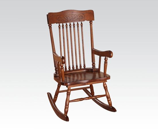 Picture of Kloris Collection Pressed Back Spindled Back Tobacco Finish