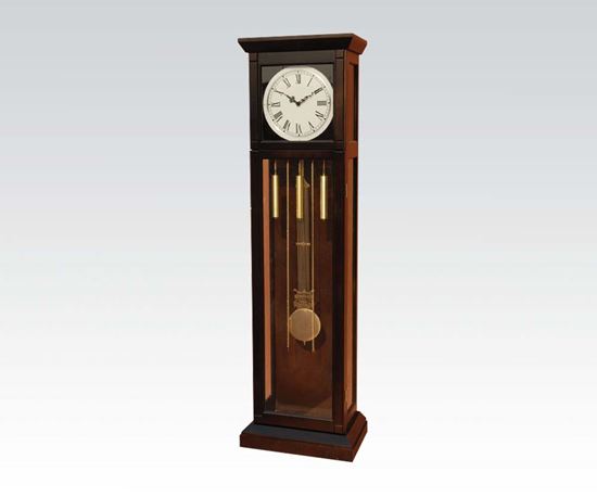 Picture of Dark Walnut Grandfather Clock  W/P2