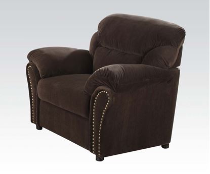 Picture of Patricia Chocolate Velvet Chair  50953