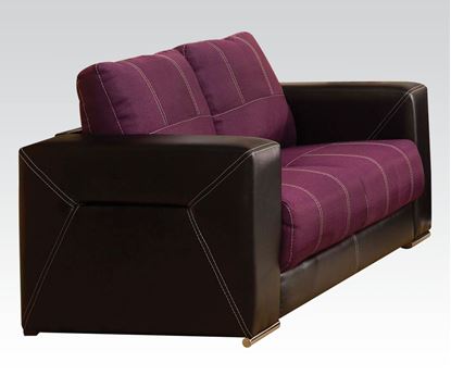 Picture of Brayden Purple Living Room Loveseat