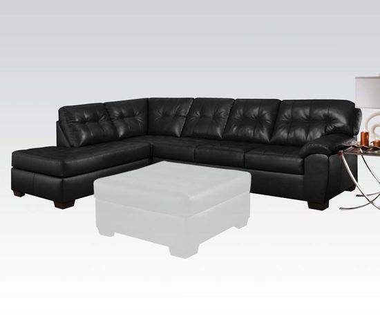 Picture of Soho Sectional Bl: Onyx  (Left Facing Chaise)  W/P2