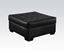 Picture of Soho Bl Ottoman: Onyx   W/P2