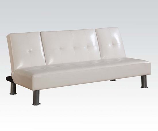 Picture of White PVC Adjustable Sofa