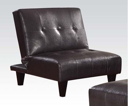 Picture of Conrad Espresso PU Adjustable Armless Chair