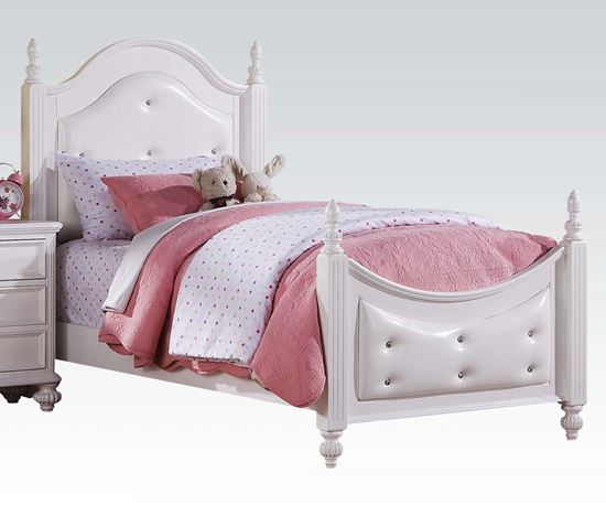 Picture of Athena White Finish Twin Size Bed