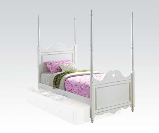 Picture of Sweetheart White Finish Youth Twin Bed 