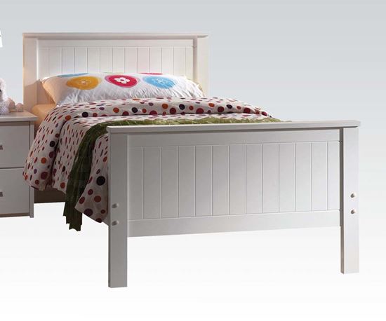 Picture of Bungalow White Finished Youth Twin Bed