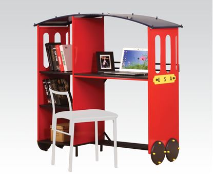 Picture of Red Train Style Bookcase  W/P2
