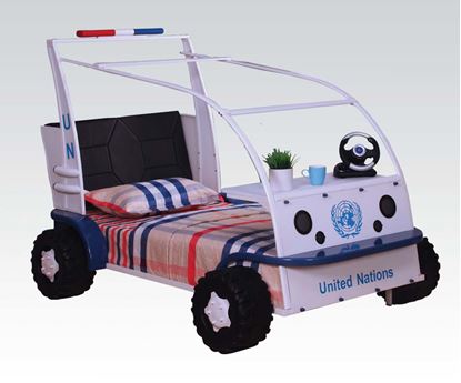 Picture of Car Style Twin Youth Bed  W/P2