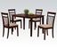 Picture of 5Pc Pk Dining Set (Espresso Finish)  W/P2