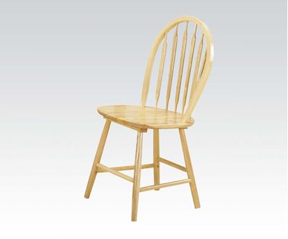 Picture of Farmhouse Natural Finish Arrowback Windsor 4Pcs. Chair    (Set of 4)