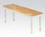 Picture of Farmhouse Solid Wood Natural/ White Solid Wood Dining Bench