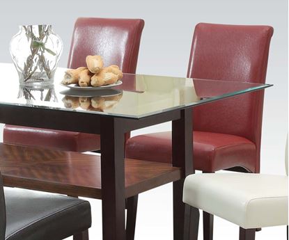 Picture of 2 pcs. Red Bycast PU Side Chair    (Set of 2)