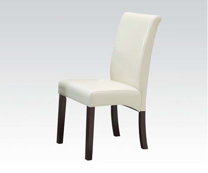 Picture of 2 pcs. EIvory Bycast PU Side Chair    (Set of 2)