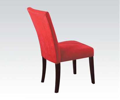 Picture of Baldwin Red Microfiber Side  Chair Set of 2    (Set of 2)