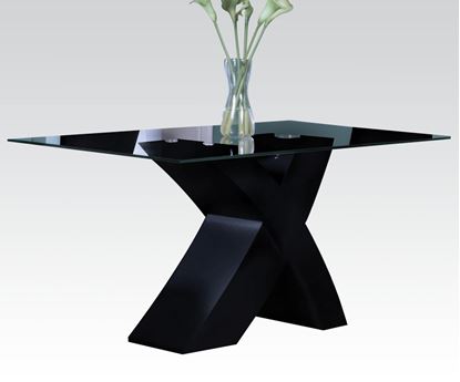 Picture of Pervis Modern Dining Table in Black